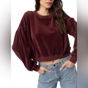 Project Social T Jewel Velour Top